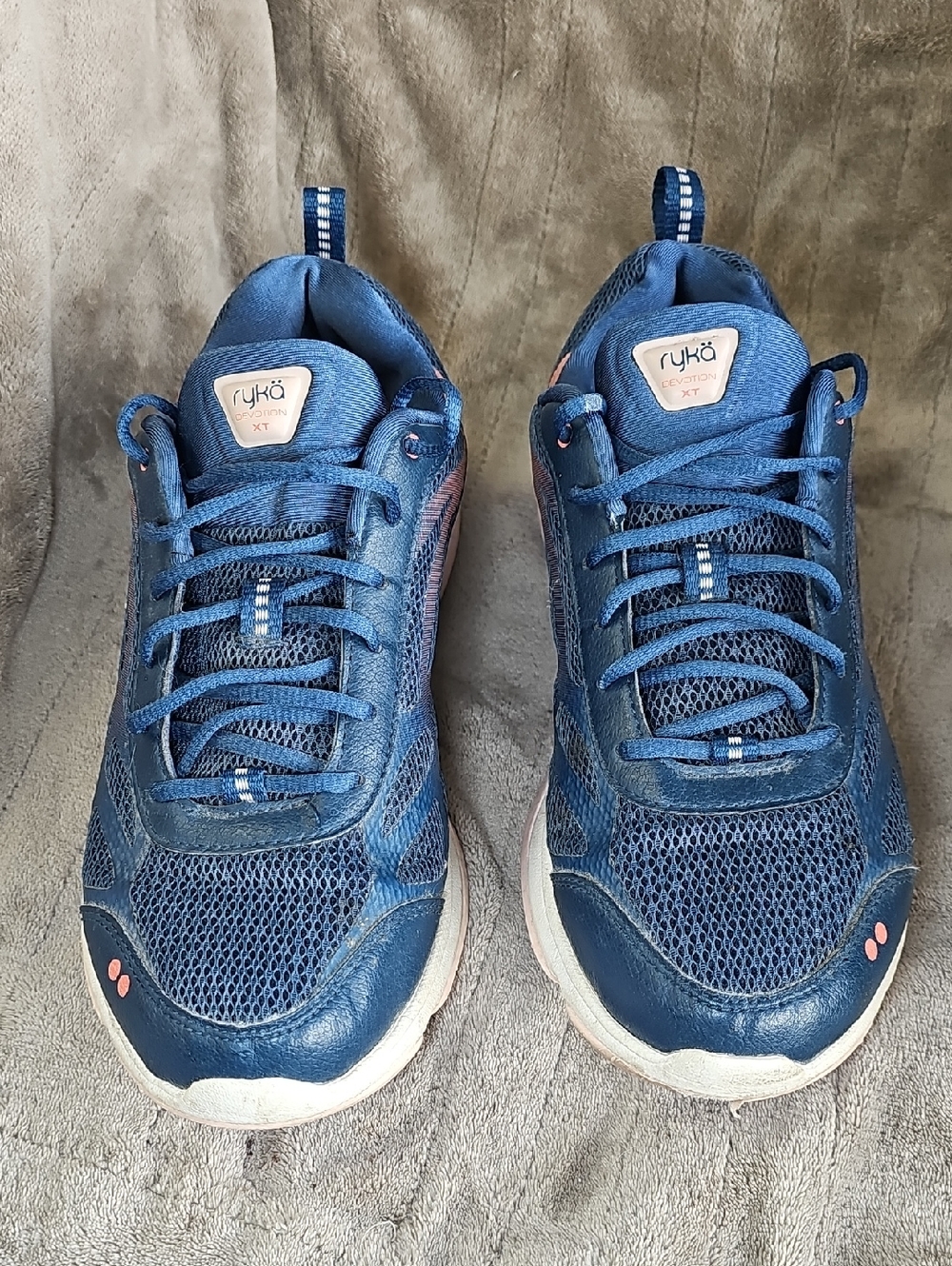 Ryka Navy with Pink Accent Women's S-9 Training Shoes